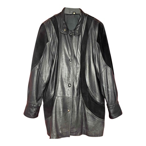 Leather and suede jacket