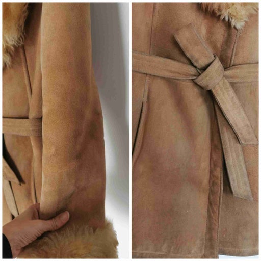 Shearling coat