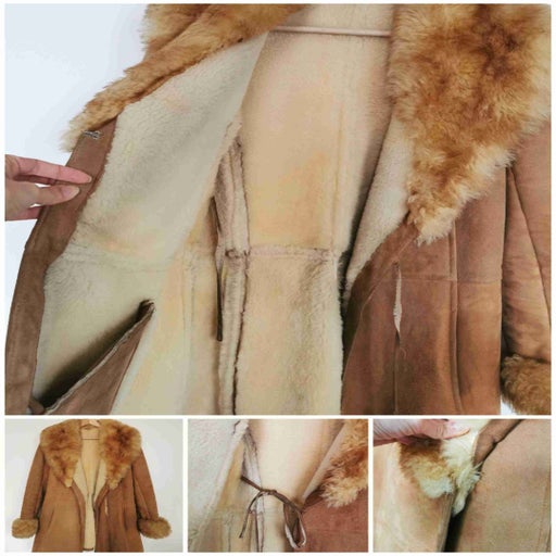 Shearling coat