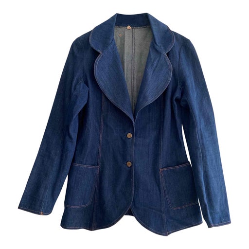 Denim blazer