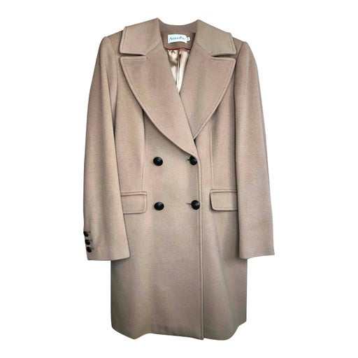 Wool and cashmere pea coat