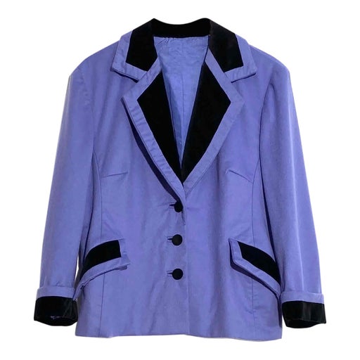 Blazer en laine et cachemire