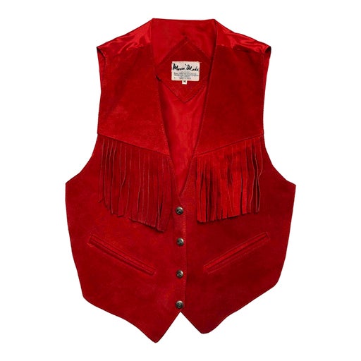 Suede vest