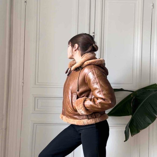 Shearling Bomber