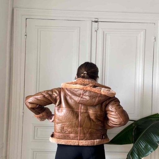 Shearling Bomber