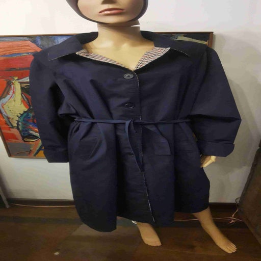 Reversible trench coat