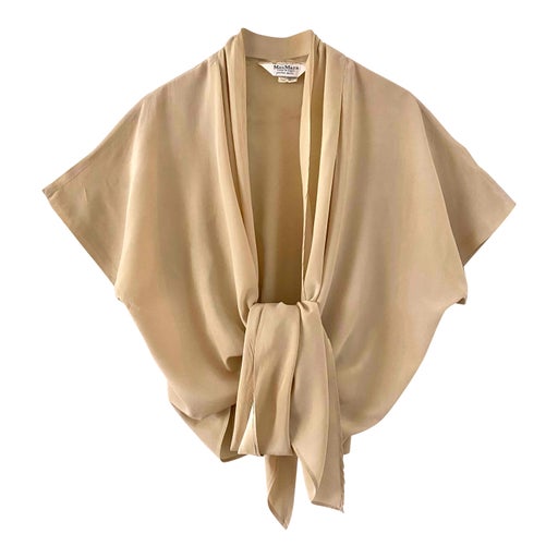 Max Mara wrap top