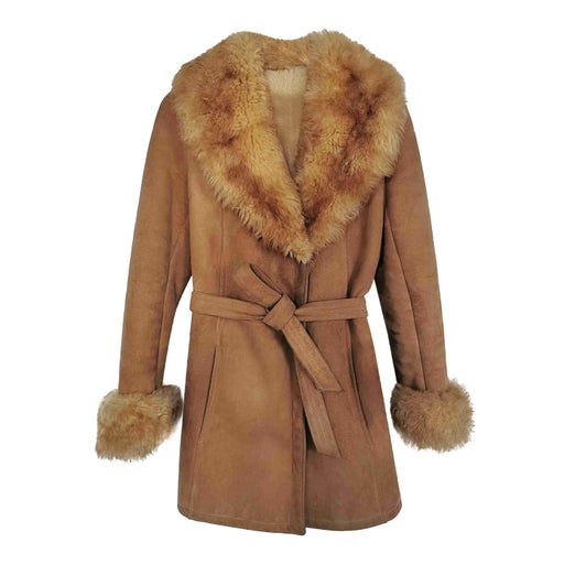 Shearling coat
