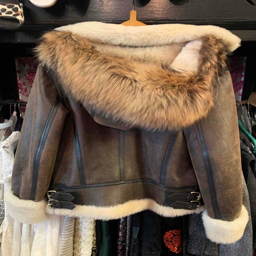 Shearling Bomber