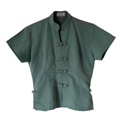Asian silk top