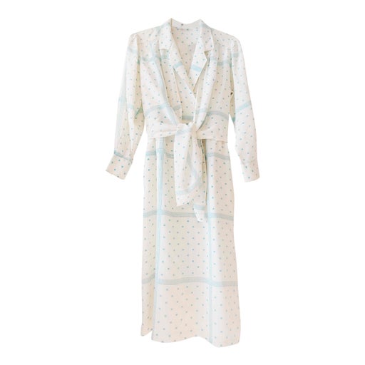 Long silk dress