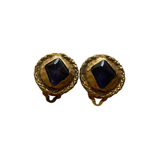Boucles d’oreilles dorées