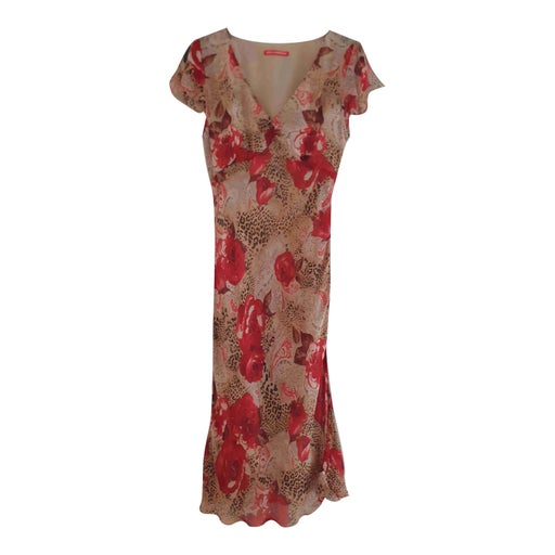 Leopard and rose dress