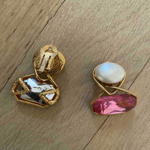 Brass earrings