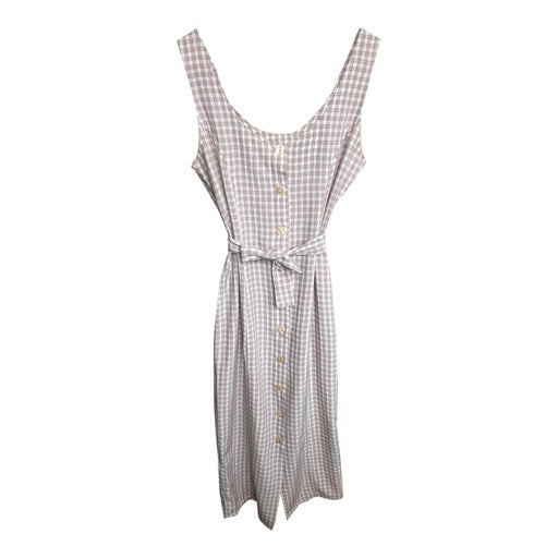 Checked dress