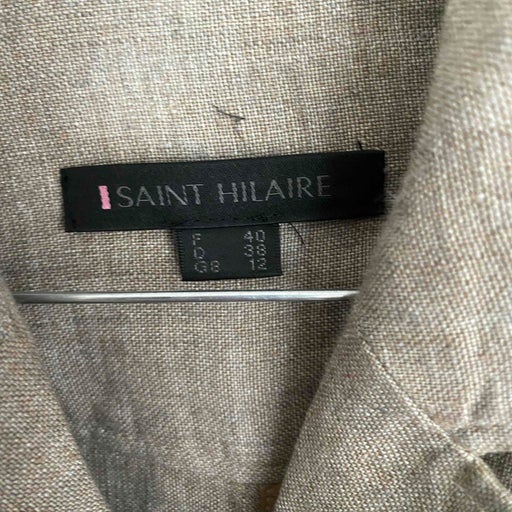 Linen safari jacket