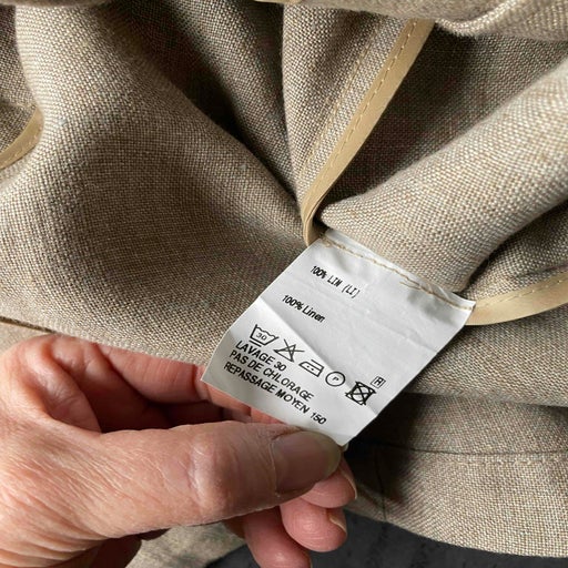 Linen safari jacket