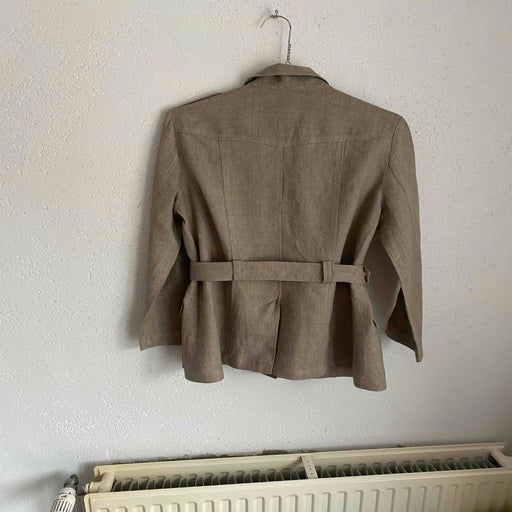 Linen safari jacket