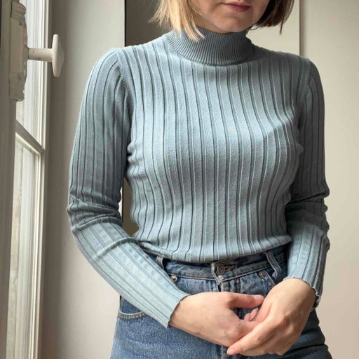 Ribbed sweater