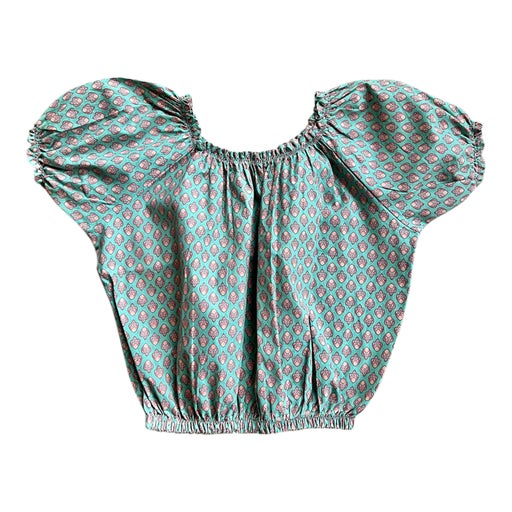 Provencal crop top