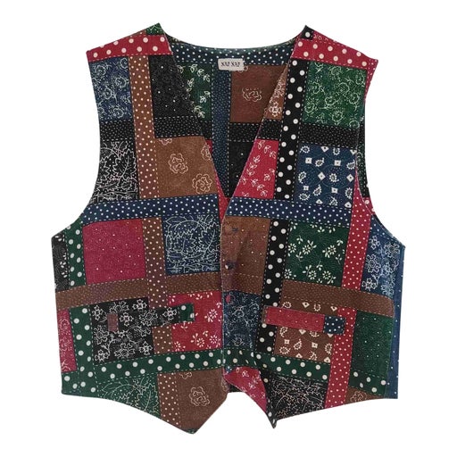 Sleeveless cotton vest