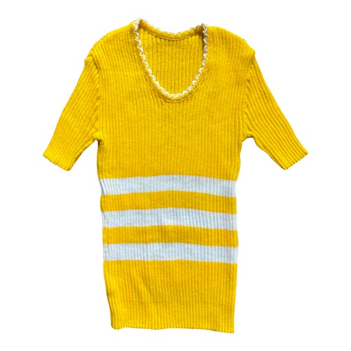 Rib knit top