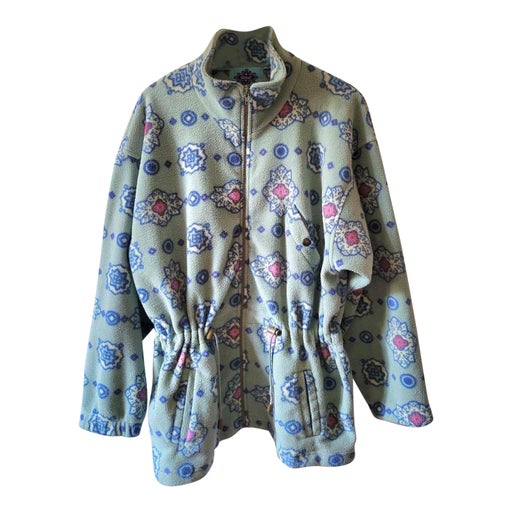 Veste polaire à motifs