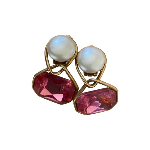 Brass earrings