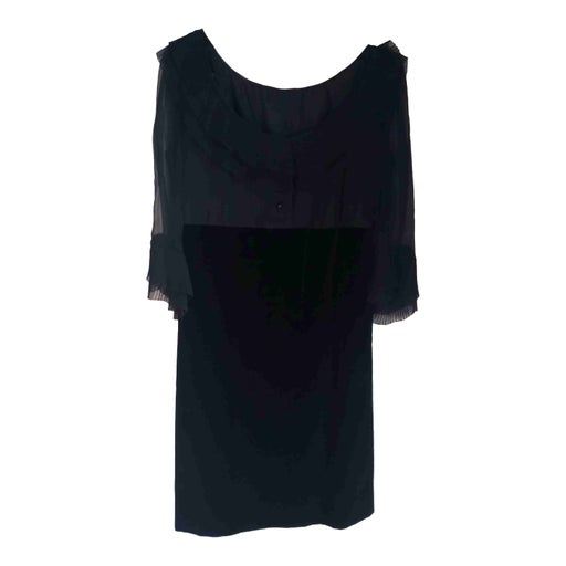 Velvet and tulle dress