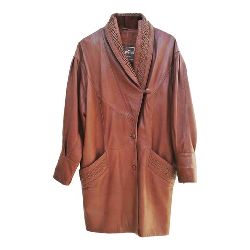 leather coat