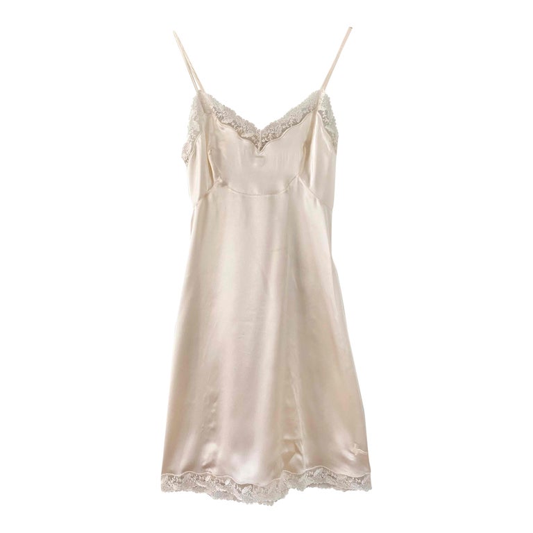 Nuisette en satin de soie