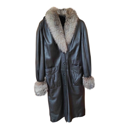 Manteau en cuir 