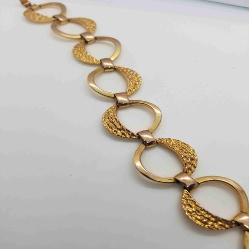 Gold plated bracelet