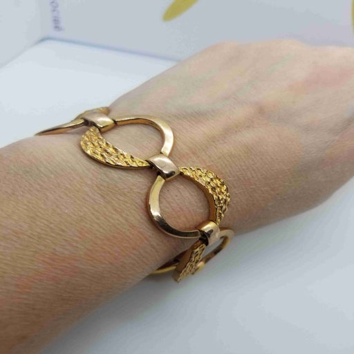 Gold plated bracelet