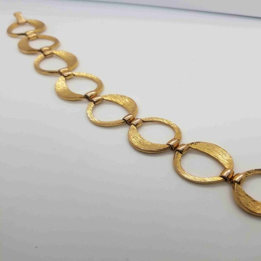Gold plated bracelet