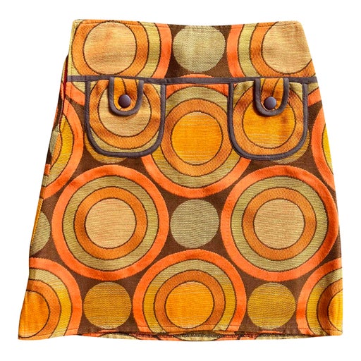 70's trapeze skirt