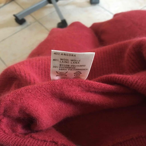 Angora sweater