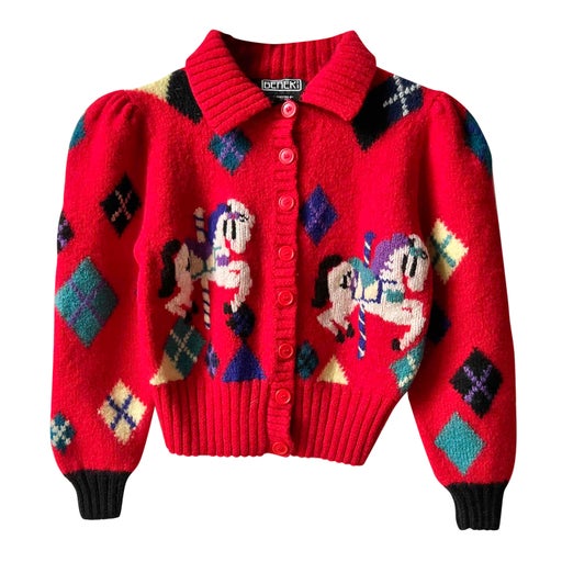 Wool cardigan