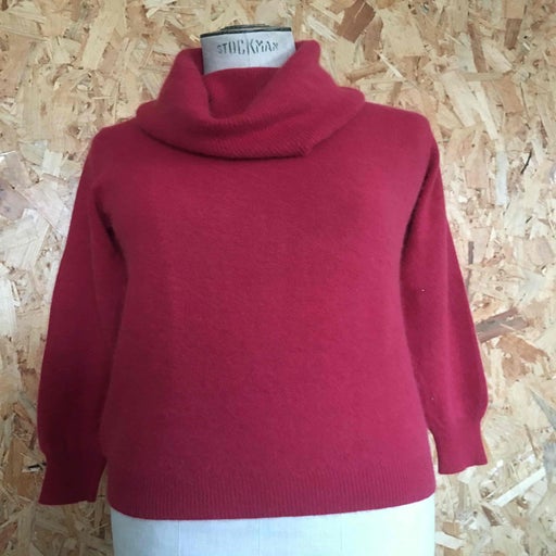 Angora sweater