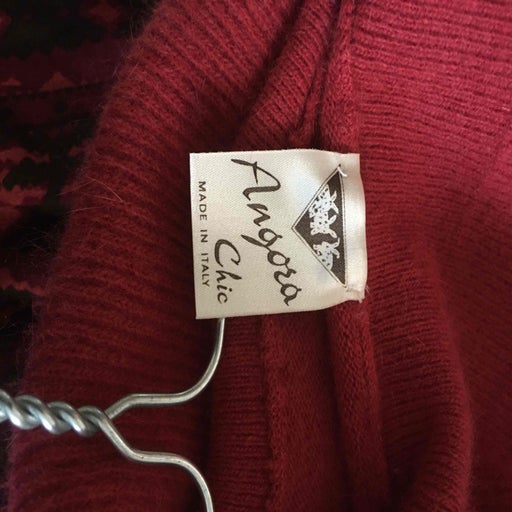 Angora sweater