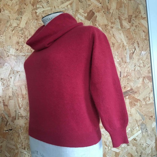 Angora sweater