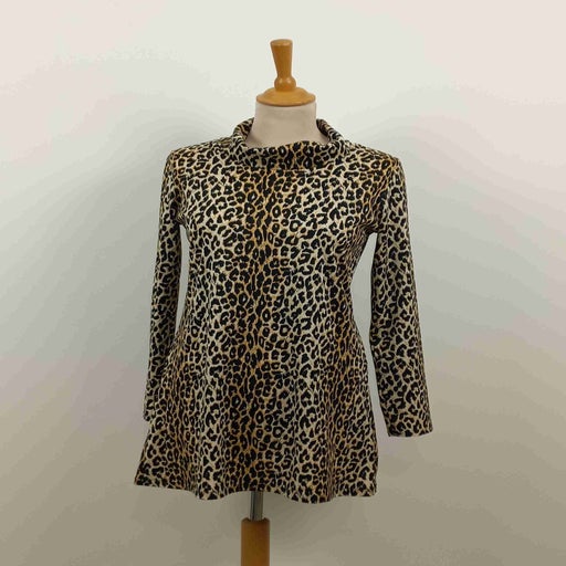 Robe mini léopard