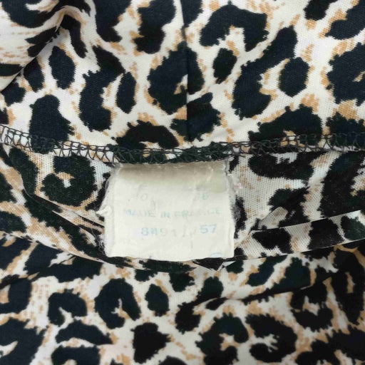 Robe mini léopard