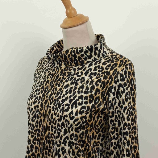 Robe mini léopard