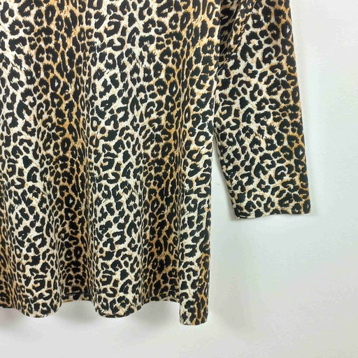 Robe mini léopard