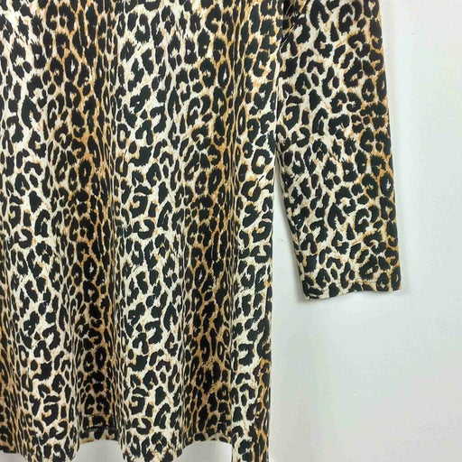 Robe mini léopard
