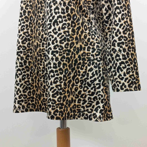 Robe mini léopard