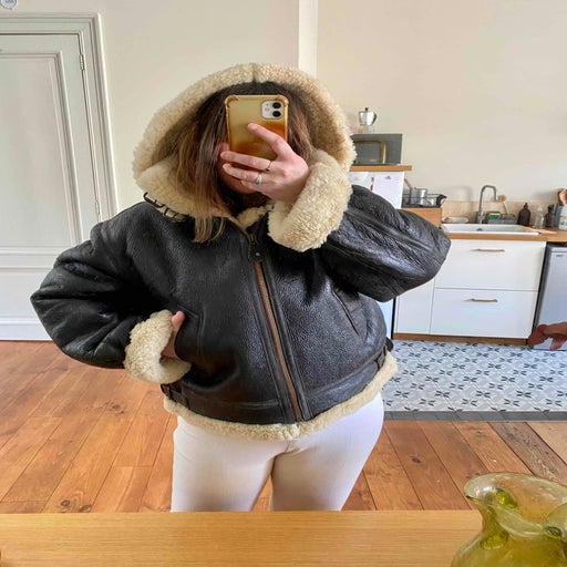 Shearling Bomber