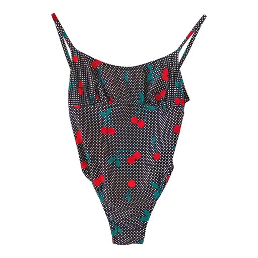 Maillot de bain pois et cerises