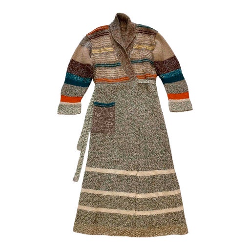 Long wool jacket